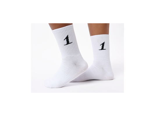 SINGLE Pair Of “Number 1” Socks
